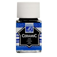 Краска по керамике Lefranc&Bourgeois CERAMIC 50мл, 265 черный