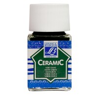 Краска по керамике Lefranc&Bourgeois CERAMIC 50мл, 541 оливковый