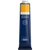 Краска масло Lefranc&Bourgeois FINE 150мл, 198 желтый средний