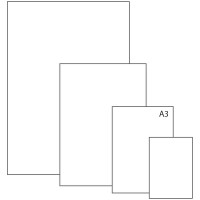 Ватман А3, 297x420 мм, ЛенГознак, 200г/м2, 100 листов