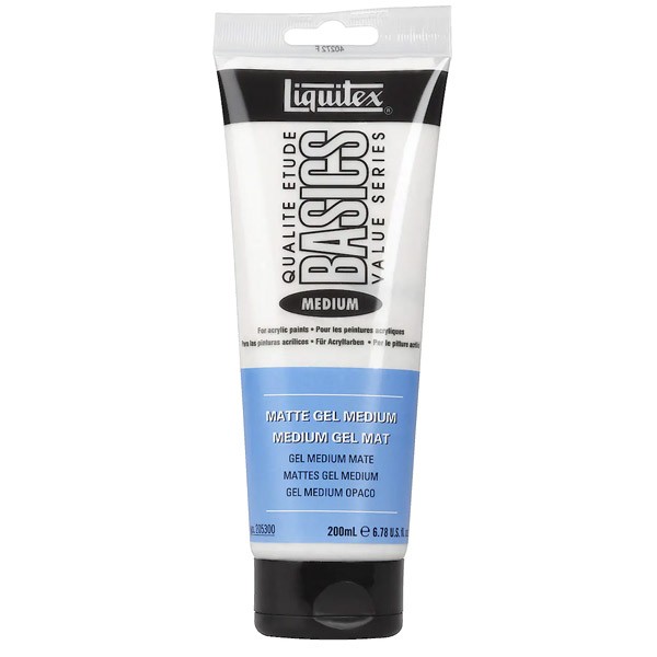 Гель-медиум для акрила Liquitex "Basics Matt" матовый 200мл - купить в ...