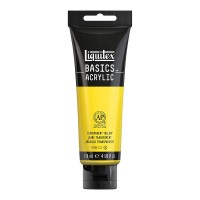 Краска акрил Liquitex BASICS 118мл, 045 Желтый прозрачный