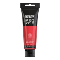 Краска акрил Liquitex BASICS 118мл, 047 Красный прозрачный