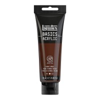 Краска акрил Liquitex BASICS 118мл, 128 Умбра жженая