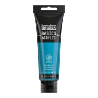 Краска акрил Liquitex BASICS 118мл, 570 Голубой бриллиантовый