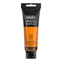 Краска акрил Liquitex BASICS 118мл, 720 Кадмий оранжевый (имит.)