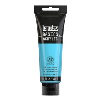 Краска акрил Liquitex BASICS 118мл, 770 Голубой перманентный