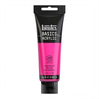Краска акрил Liquitex BASICS 118мл, 987 Розовый флуоресцентный