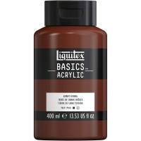 Краска акрил Liquitex BASICS 400мл, 127 Сиена жженая