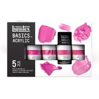 Набор медиумов для акрила Liquitex BASICS 75мл, 5шт.