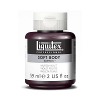 Краска акрил Liquitex SOFT BODY баночка 59мл, 502 Фиолетовый приглушенный