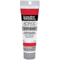 Краска акрил Liquitex SOFT BODY 59мл, 154 Кадмий красный средний