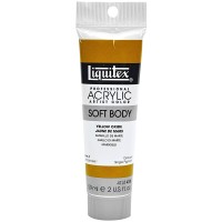 Краска акрил Liquitex SOFT BODY 59мл, 416 Оксид желтый