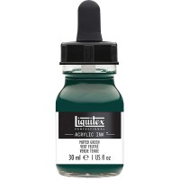 Чернила акриловые Liquitex INK 30мл, 501 зеленый приглушенный