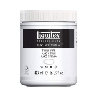 Краска акрил Liquitex HEAVY BODY 473мл, 432 Белила титановые