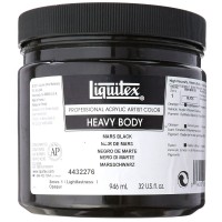 Краска акрил Liquitex HEAVY BODY 946мл, 276 Марс черный