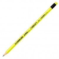 Чернографитный карандаш LYRA NEON HB, с ластиком