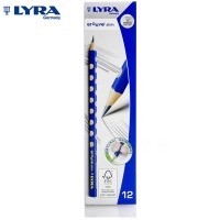 Чернографитный карандаш LYRA GROOVE SLIM с эргономичным захватом по всей длине HB