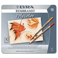 Профессиональные цветные карандаши LYRA REMBRANT POLYCOLOR 24 цветов