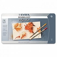 Профессиональные цветные карандаши LYRA REMBRANT POLYCOLOR 72 цветов