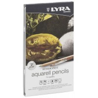 Профессиональный набор акварельных карандашей LYRA REMBRANT AQUARELL 12 цветов