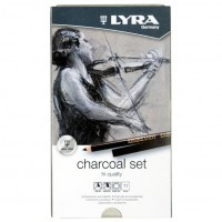Набор угольных карандашей LYRA CHARCOAL SET 11 предметов
