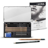 Набор для графики LYRA GRAPHITE SET, 11 предм., метал. коробка