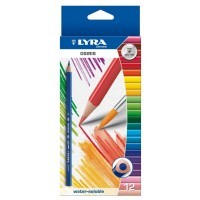 Цветные акварельные карандаши LYRA OSIRIS AQUARELL 12 цветов