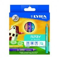 Лакированные цветные карандаши LYRA FERBY Lacquered 12 шт.