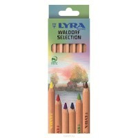 Цветные карандаши LYRA SUPERFERBY NATURE WALDORF selection 6 цветов