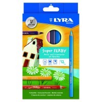 Цветные карандаши LYRA Super FERBY 12 цветов