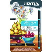 Художественный фломастер LYRA HI-QUALITY ART PEN 10 цветов