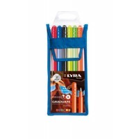 Цветные линеры LYRA GRADUATE FINE LINER 6 цветов в блистере