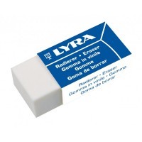 Ластик-мини LYRA пластиковый для бумаги и фольги