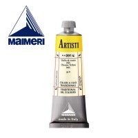Краска масляная Maimeri ARTISTI 60мл, 091 Хром желтый светлый (имитация)