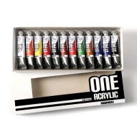 Набор акриловых красок Maimeri ONE 20мл, 12 цветов