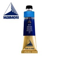 Краска масляная Maimeri PURO 40мл, 417 Церулеум небесно-голубой