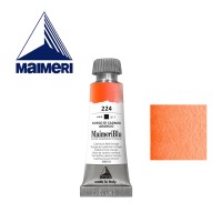 Акварель монопигмент. Maimeri BLU туба 12мл, 224 Кадмий красно-оранжевый