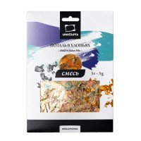 Поталь в хлопьях МАЛЕВИЧЪ, смесь, 3 грамма