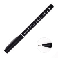 Линер (капиллярная ручка) Малевичъ Graf'Art PRO 01, 0.25мм