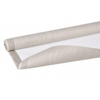 Холст в рулоне лён 500г/м2, среднее зерно, шириной 160см на отрез (метрами)