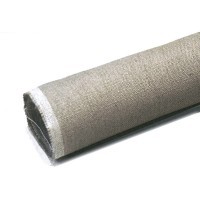 Холст негрунтованный в рулоне лён 260г/м2, среднее зерно, ширина 210см на отрез (метрами)