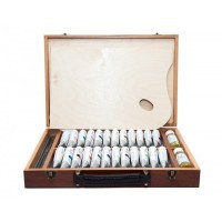 Набор с красками (масло 40мл, 24цв.) \