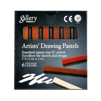 Набор пастели сухой квадратной \