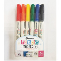 Набор маркеров по ткани MUNGYO 6 цв. 
