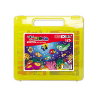 Пастель масляная шестигранная Mungyo 36 цветов в пластиковом чемоданчике