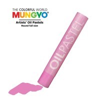 Пастель художественная масляная круглая MUNGYO Oil Pastels, 554 Розовый холодный