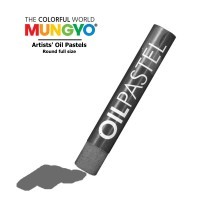 Пастель художественная масляная круглая MUNGYO Oil Pastels, 571 Графитовый