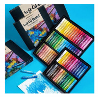 Набор пастели художественной масляной круглой MUNGYO Soft Oil Pastels, 24 цвета