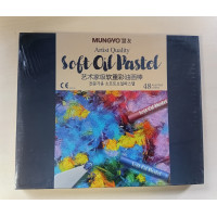 Набор пастели художественной масляной круглой MUNGYO Soft Oil Pastels, 36 цвета